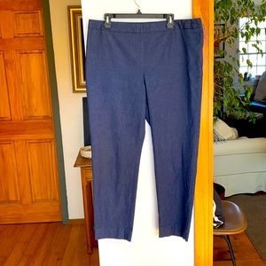 🌟3 for $25/Talbots Chatham Ankle Side-Zip Pants.